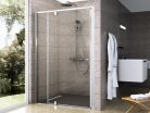 Pivot PDOP2-100 zuhanyajtó szatén+transparent