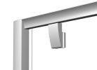 Pivot PDOP2-100 zuhanyajtó szatén+transparent