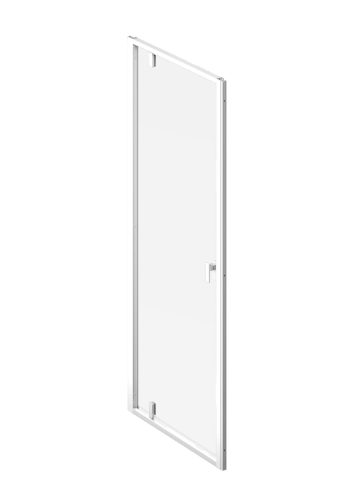 Nexty NDOP1-90 zuhanyajtó matt fehér+transparent
