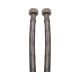 Flexibilis cső vízre 25 cm, 1/2" BB