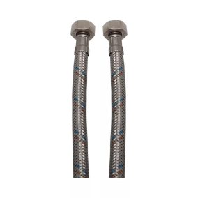 Flexibilis cső vízre 45 cm, 3/8" BB