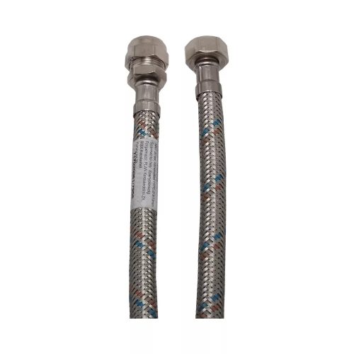 Biconor roppantógyűrűs flexibilis cső vízre 20 cm, 1/2" x 10 mm