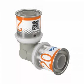   UPONOR S-Press PLUS PPSU műanyag könyök idom ötrétegű csőhöz, 20 mm