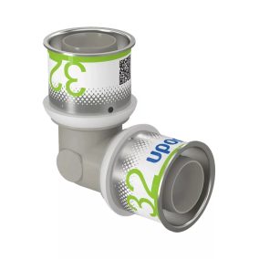  UPONOR S-Press PLUS PPSU műanyag könyök idom ötrétegű csőhöz, 32 mm