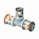 UPONOR S-Press PLUS PPSU műanyag szűkített T-idom ötrétegű csőhöz, 20x16x20 mm