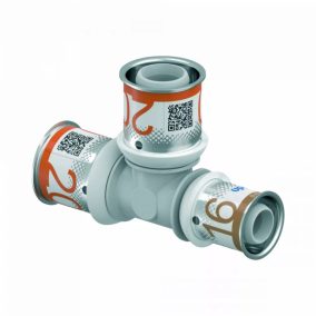   UPONOR S-Press PLUS PPSU műanyag szűkített T-idom ötrétegű csőhöz, 20x20x16 mm