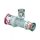 UPONOR S-Press PLUS PPSU műanyag szűkített T-idom ötrétegű csőhöz, 25x16x20 mm