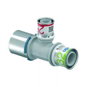   UPONOR S-Press PLUS PPSU műanyag szűkített T-idom ötrétegű csőhöz, 40x25x32 mm