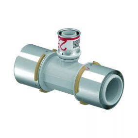   UPONOR S-Press PLUS PPSU műanyag szűkített T-idom ötrétegű csőhöz, 50x25x50 mm