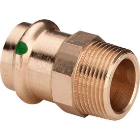   VIEGA 2211 Profipress vörösöntvény átmeneti idom vízre és fűtésre, 22mmx3/4"K
