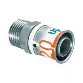   UPONOR S-Press PLUS menetes átmeneti idom ötrétegű csőhöz, 20 mm x 1/2" K