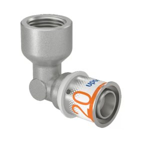  UPONOR S-Press PLUS menetes könyök idom ötrétegű csőhöz, 20 mm x 1/2" B