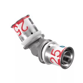   UPONOR S-Press PLUS 45° könyök idom ötrétegű csőhöz, 25 mm