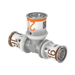   UPONOR S-Press PLUS szűkített T-idom ötrétegű csőhöz, 16x20x16 mm