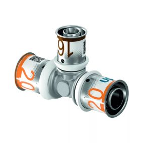   UPONOR S-Press PLUS szűkített T-idom ötrétegű csőhöz, 20x16x20 mm