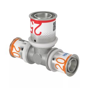   UPONOR S-Press PLUS szűkített T-idom ötrétegű csőhöz, 20x25x20 mm
