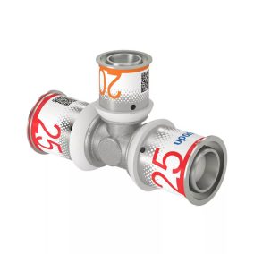   UPONOR S-Press PLUS szűkített T-idom ötrétegű csőhöz, 25x20x25 mm