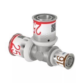   UPONOR S-Press PLUS szűkített T-idom ötrétegű csőhöz, 25x25x16 mm 