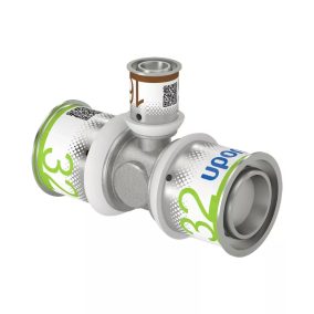   UPONOR S-Press PLUS szűkített T-idom ötrétegű csőhöz, 32x16x32 mm