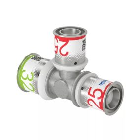   UPONOR S-Press PLUS szűkített T-idom ötrétegű csőhöz, 32x25x25 mm