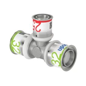   UPONOR S-Press PLUS szűkített T-idom ötrétegű csőhöz, 32x25x32 mm