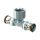 UPONOR S-Press PLUS menetes T-idom ötrétegű csőhöz, 16 x 1/2" B x 16