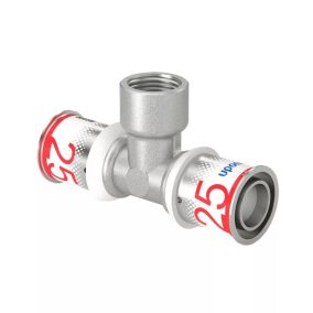   UPONOR S-Press PLUS menetes T-idom ötrétegű csőhöz, 25 x 1/2" B x 25