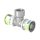 UPONOR S-Press PLUS menetes T-idom ötrétegű csőhöz, 32 x 3/4" B x 32