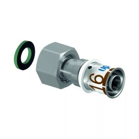   UPONOR S-Press PLUS félhollander ötrétegű csőhöz, 16 mm x 1/2" B