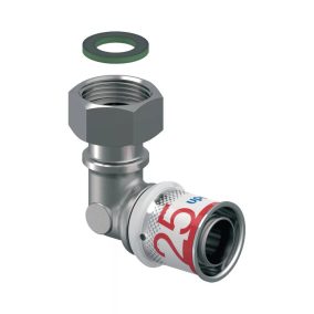   UPONOR S-Press PLUS könyök félhollander, 25 mm x 3/4" B