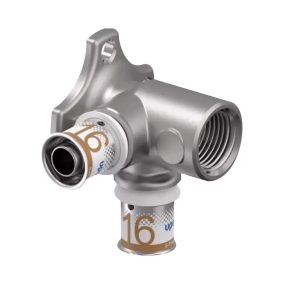   UPONOR S-Press PLUS átmenő talpas falikorong ötrétegű csőhöz, 16 mm x 1/2" B