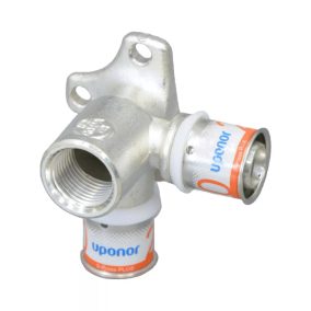   UPONOR S-Press PLUS átmenő talpas falikorong ötrétegű csőhöz, 20 mm x 1/2" B