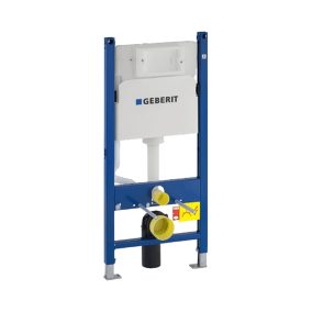   GEBERIT Duofix Basic fali WC szerelőelem tartállyal, falba ép, UP100-zal