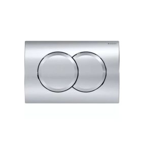   GEBERIT Delta 01 fényes króm nyomólap Basic WC tartályhoz