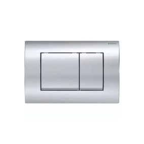   GEBERIT Delta 30 fényes króm nyomólap Basic WC tartályhoz