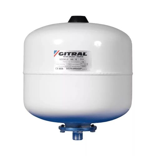 Gitral G-GS V ST EP MULTI -több funkciós tágulási tartály, 10bar, 3/4", 24l
