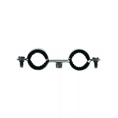 FISCHER CDI 22 kettős fém gumibetétes csőbilincs, 22mm