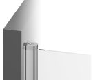 Chrome CRV2-100 zuhanyajtó krómhatású+transparent (1 oldal)