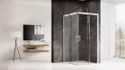 Matrix MSRV4-90x90 zuhanykabin fehér+transparent