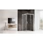 Matrix MSRV4-90x90 zuhanykabin fehér+transparent