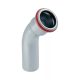 GEBERIT Mapress 1 tokos 45° szénacél ív, 76.1 mm