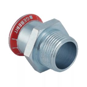   GEBERIT Mapress szénacél külső menetes átmeneti idom, 88.9 mm x 3" K