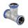GEBERIT Mapress inox egál T-idom, 15 mm