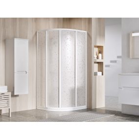 Supernova SKCP4 90x90 195 zuhanykabin fehér+pearl