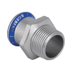   GEBERIT Mapress inox külső menetes átmeneti idom, 35 mm x 5/4" K