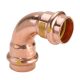VIEGA 2616 Profipress G vörösréz ív, gázra, 90°, 2 tokos, 54mm