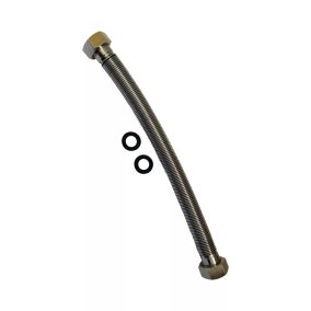   Nyújtható inox flexibilis bordáscső 50 - 100 cm, 3/4" BB