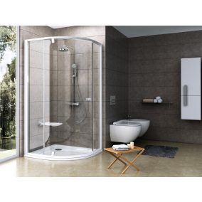 Pivot PSKK3 80x80 zuhanykabin fehér+transparent