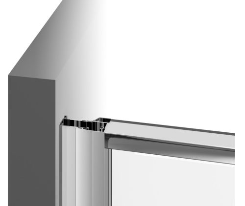 Pivot PSKK3 80x80 zuhanykabin fekete+transparent
