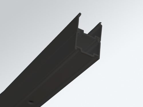 Pivot PSKK3 80x80 zuhanykabin fekete+transparent